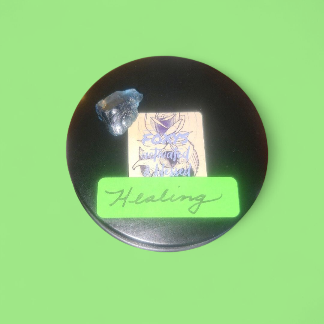 Strong Mind & Body & Soul & Energy Healing Ritual Spiritual Bath Jar & Crystals