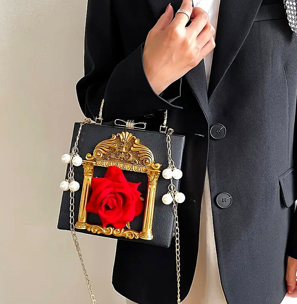 Angels Of Growth & Success & Protection - Pink / White / Gold Ritual Activated & Blessed Purse