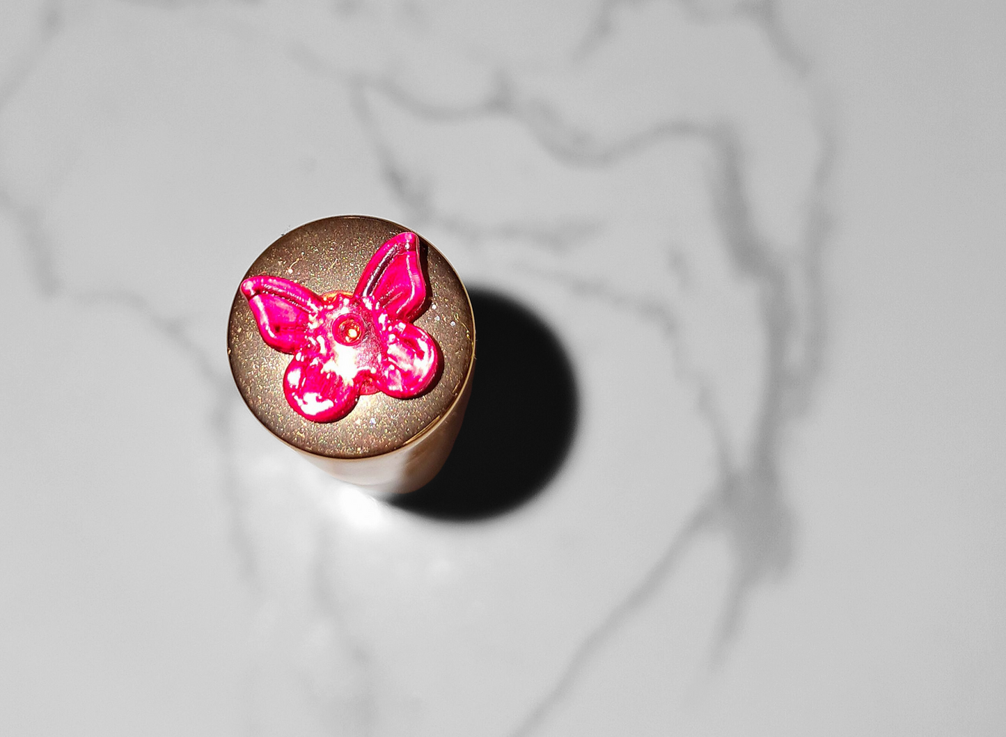 Golden Wishes Ritual Red Butterfly Lip Gloss