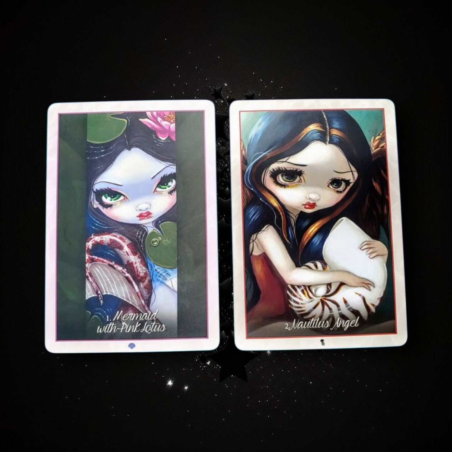 Myths & Mermaids Oracle Deck & Ritual Reading Elixir & Activated Crystal