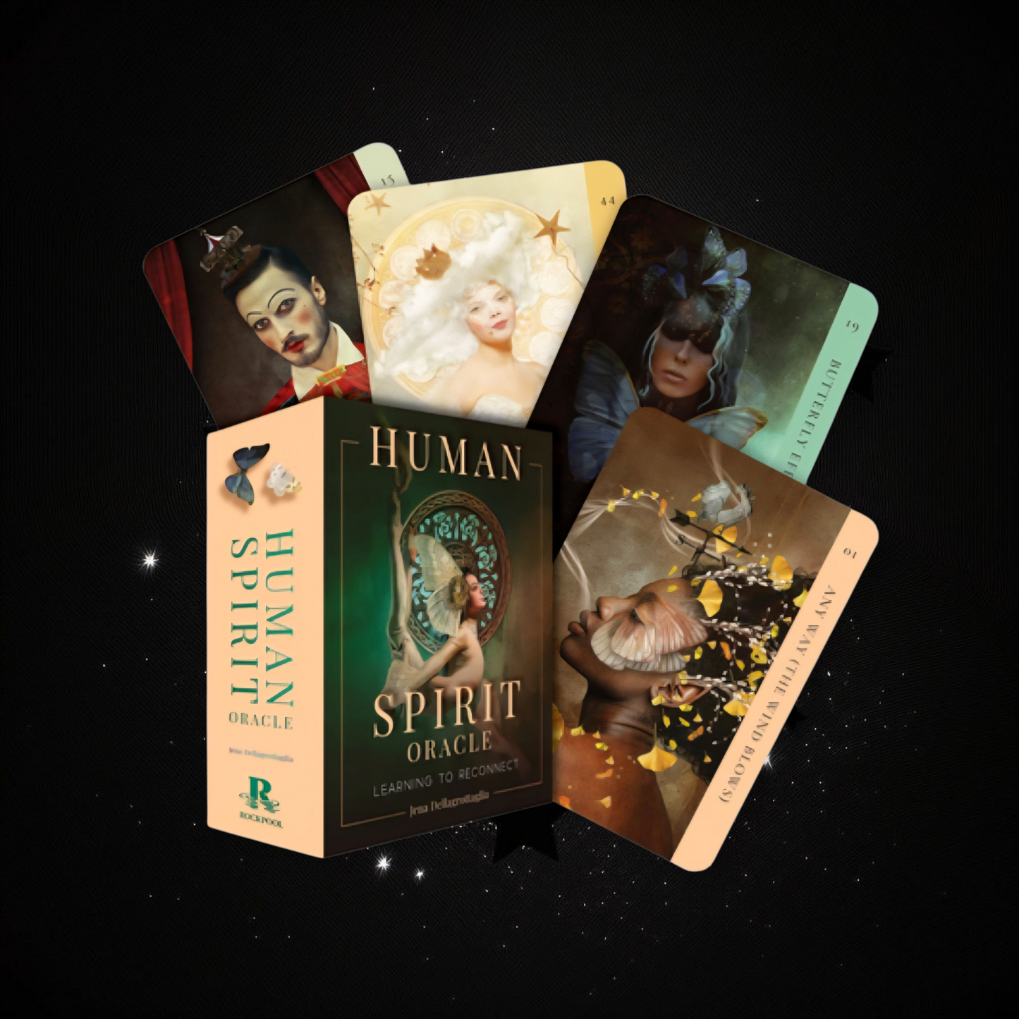 Human Spirit Oracle Deck & Ritual Reading Elixir & Activated Crystal
