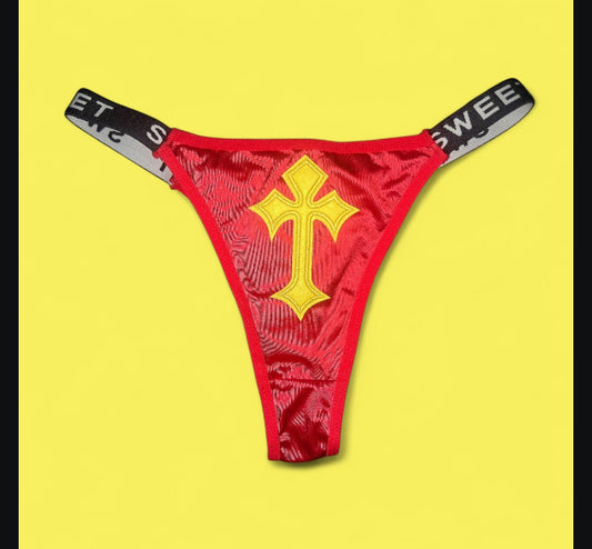 The Sweet Magical Flower - Red / Yellow / White / Black Ritual Activated Thong