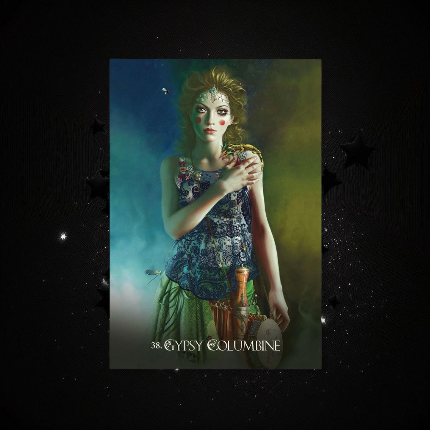 Divine Circus Oracle Deck & Ritual Reading Elixir & Activated Crystal