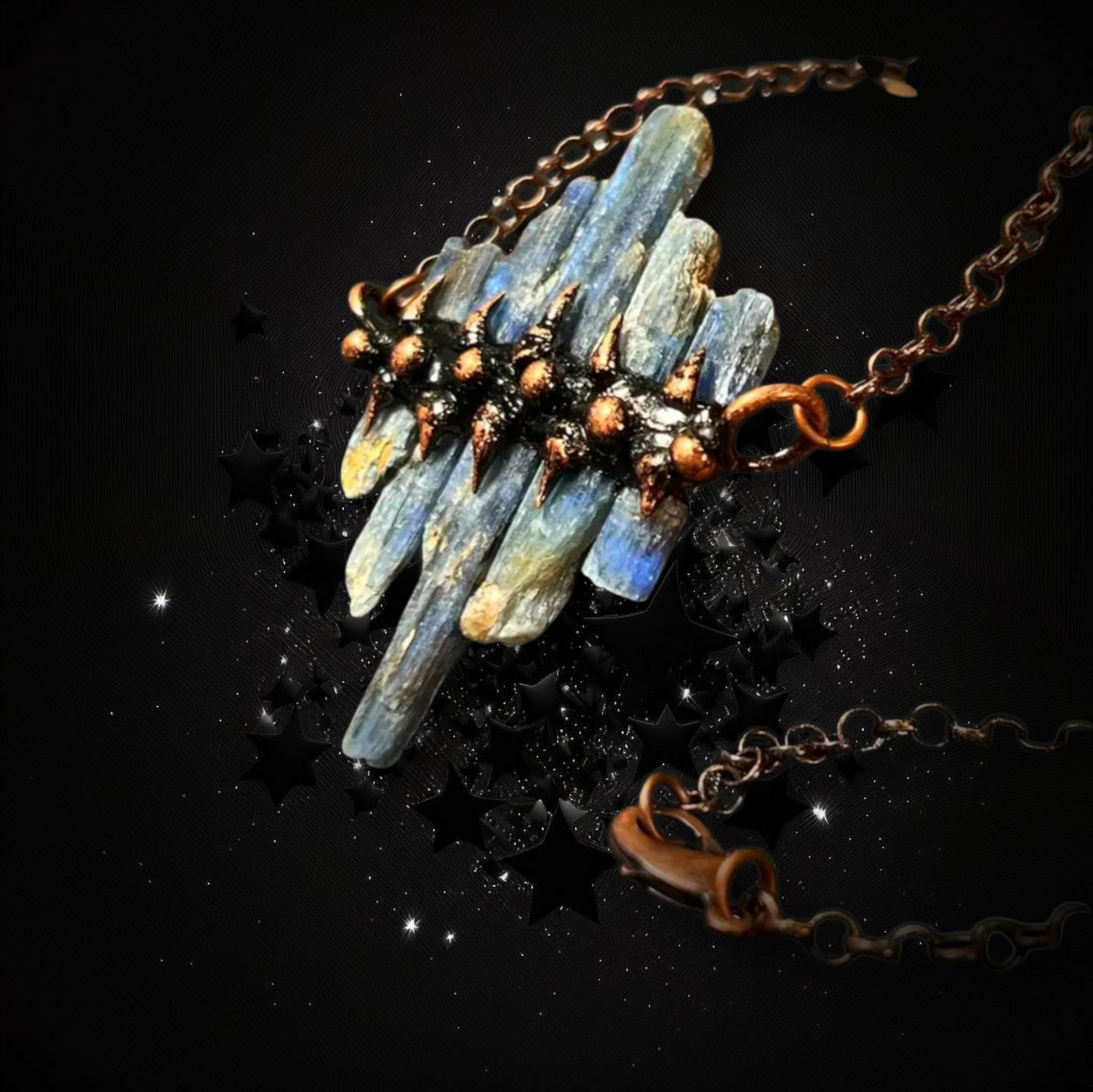 Labradorite Bear Totem Ritual Necklace - Activated & Blessed