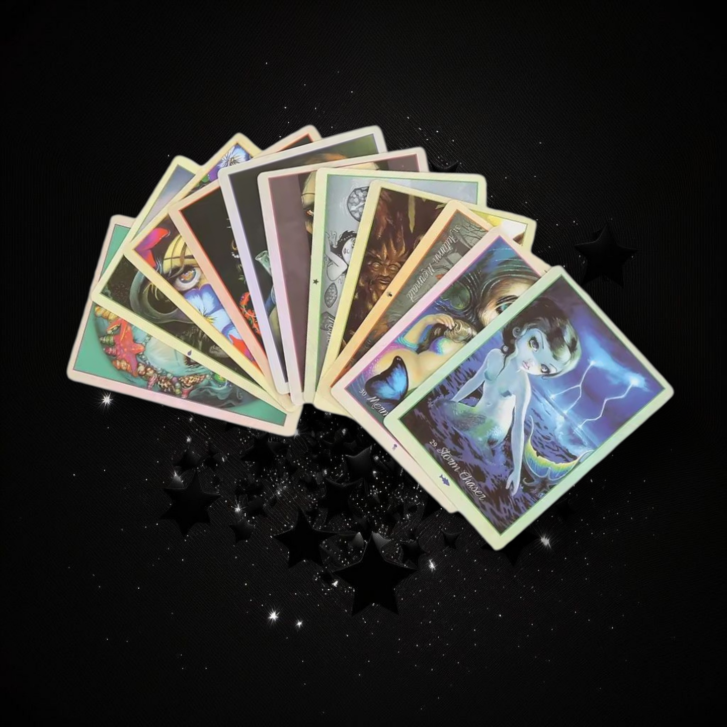Myths & Mermaids Oracle Deck & Ritual Reading Elixir & Activated Crystal