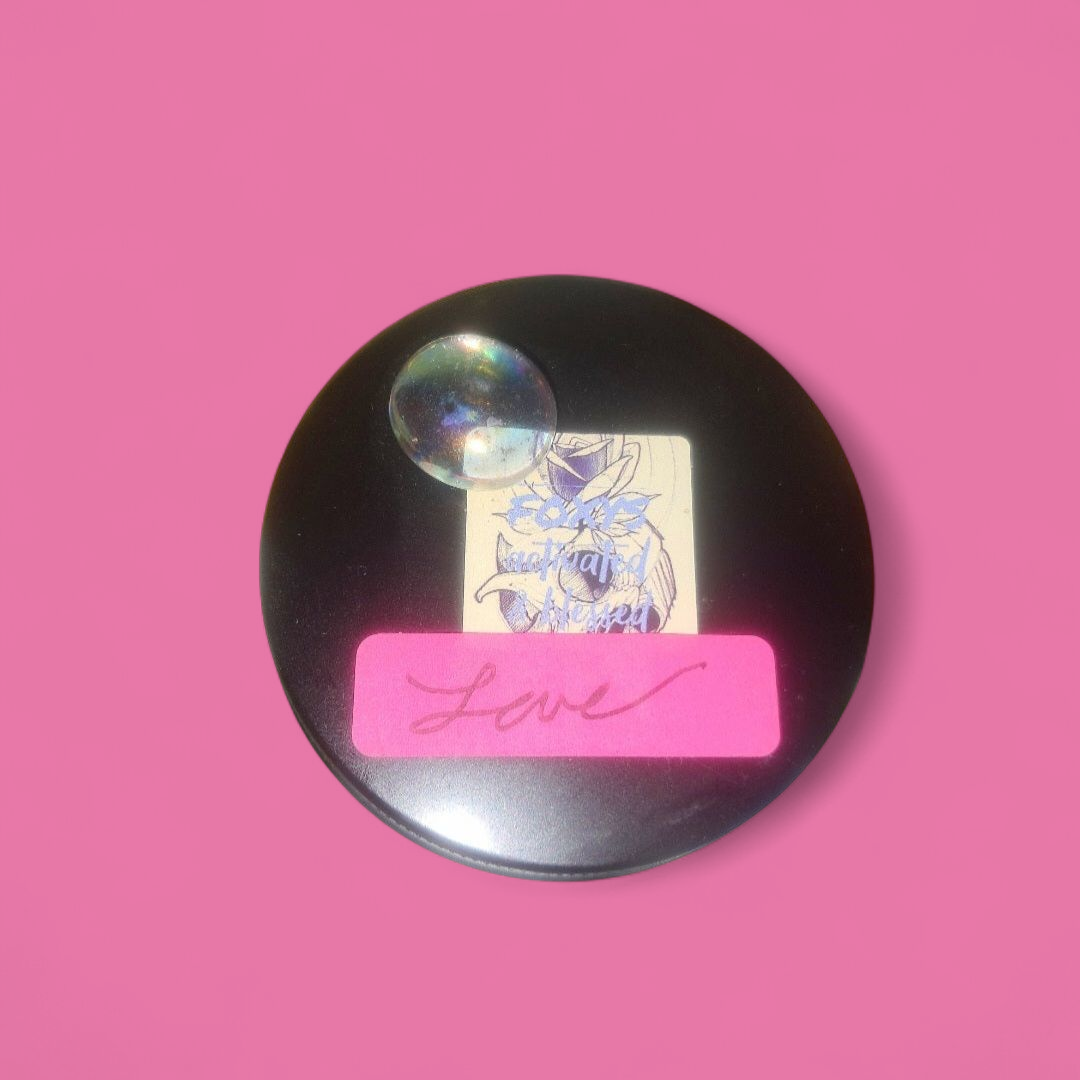 Love Ritual Spiritual Bath Jar & Crystals