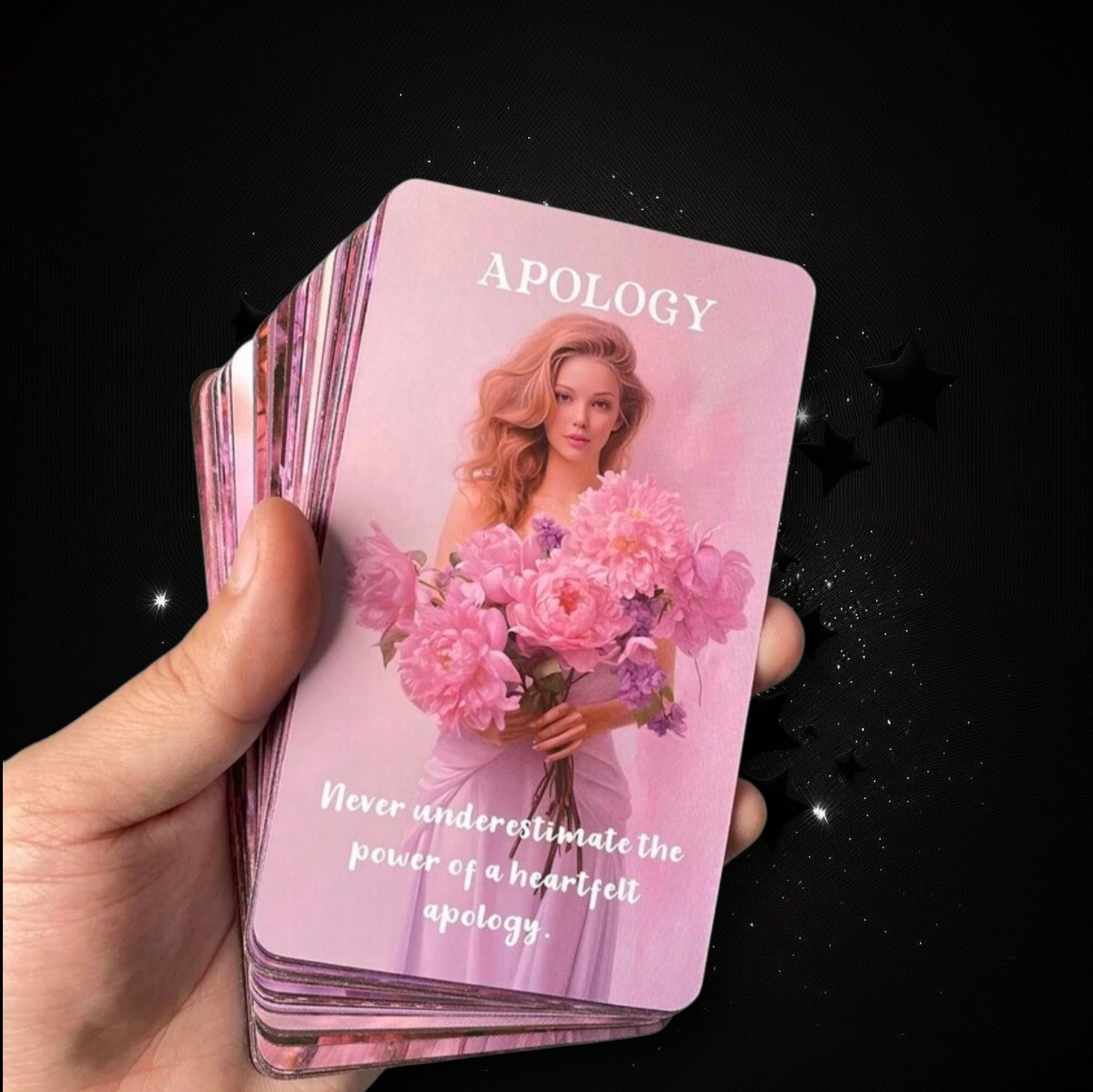 Romance & Love Oracle Deck & Ritual Reading Elixir & Activated Crystal