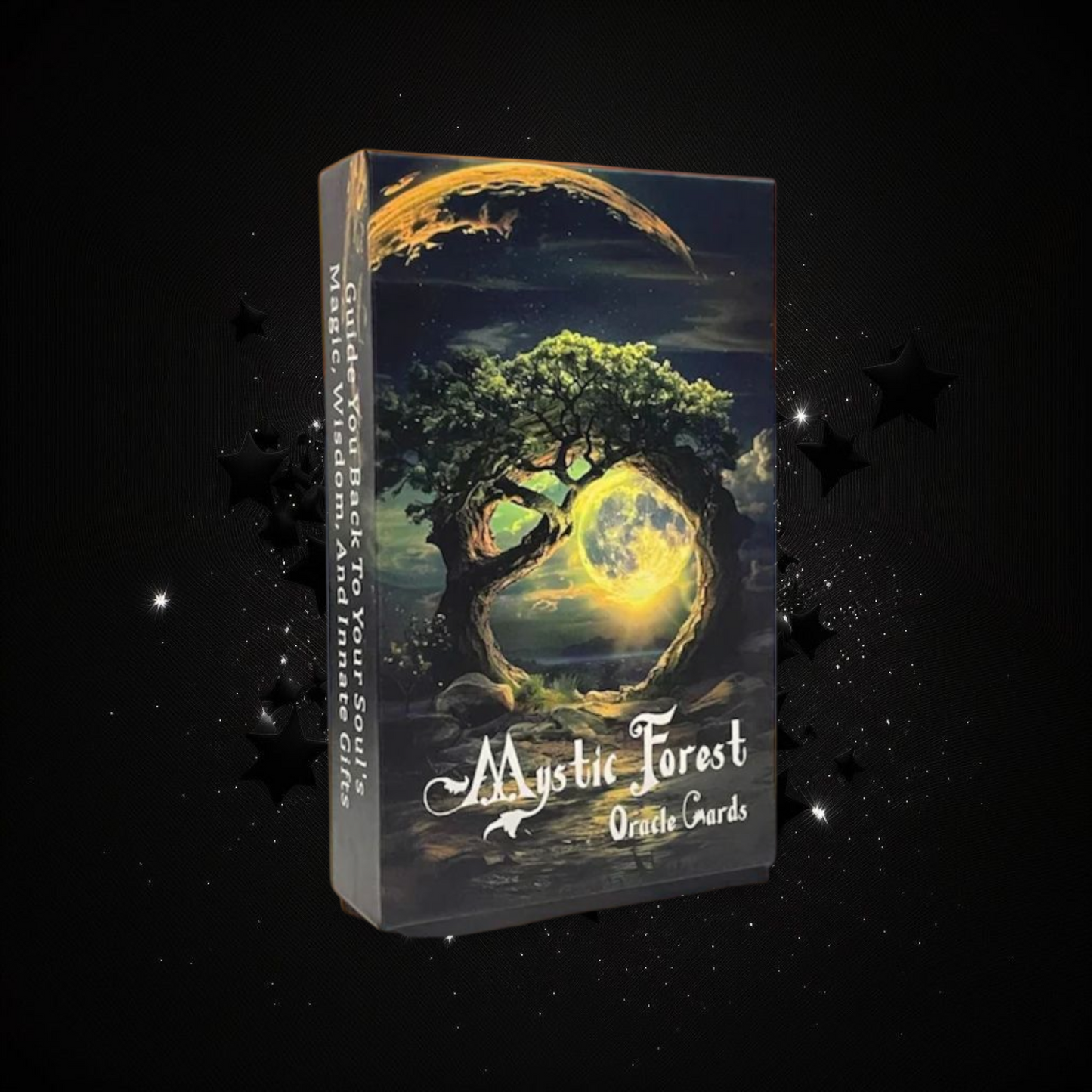 Mystic Forest Oracle Deck & Ritual Reading Elixir & Activated Crystal