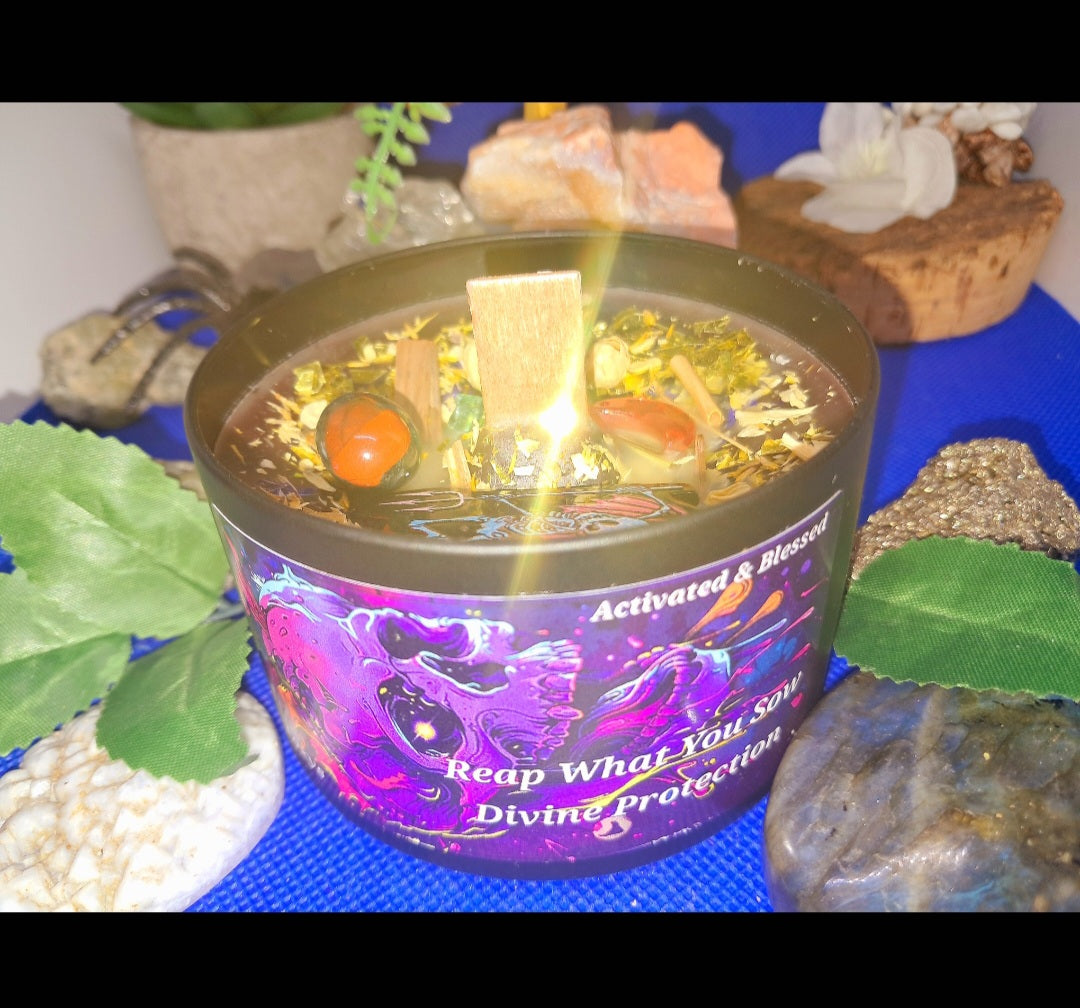 Reap What They Sow Ritual Candle