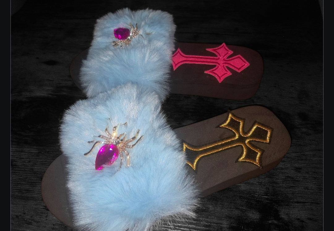 Every Step Counts - Light Blue Ritual Manifesting & Protection Activated & Blessed Slides