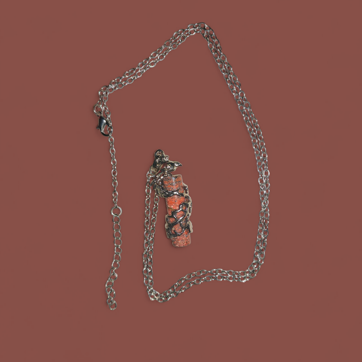 Totem Of Carpe Diem Unakite Ritual Necklace