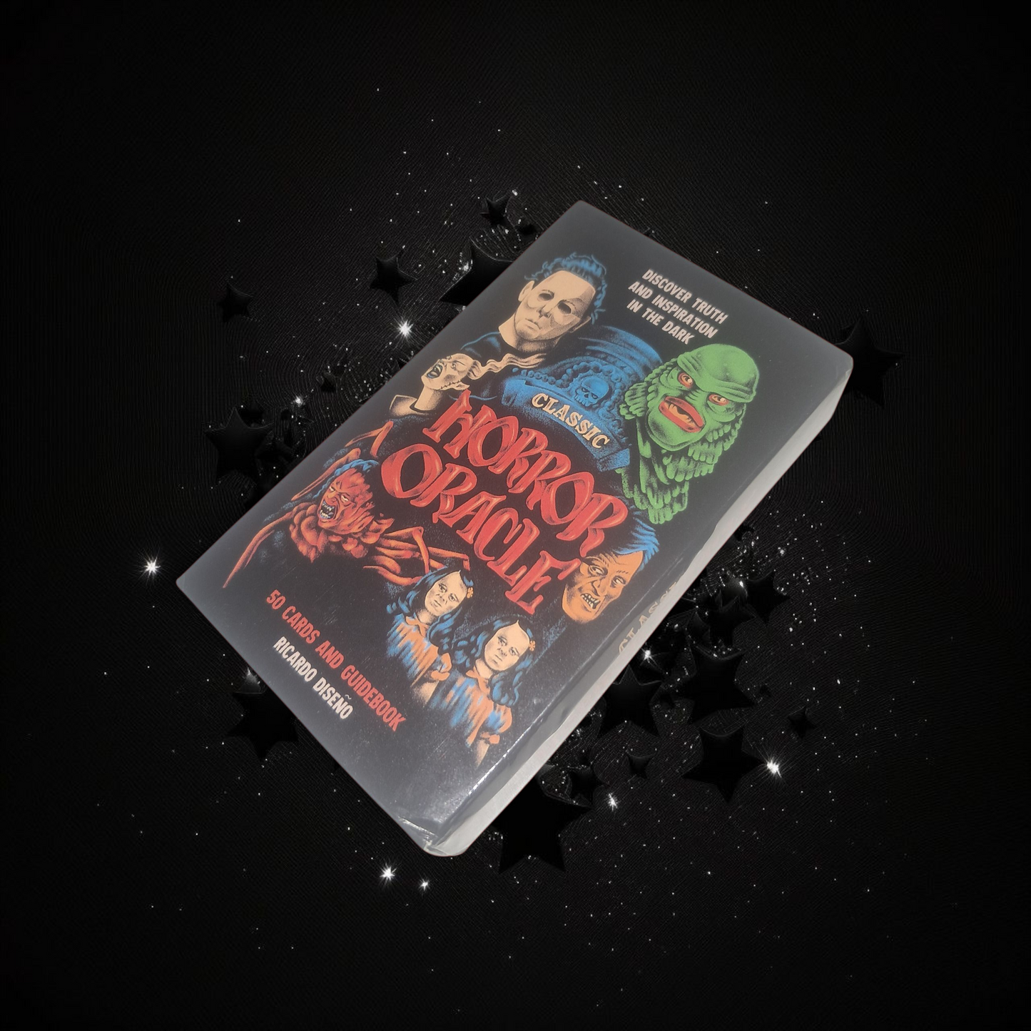 Horror Oracle Deck & Ritual Reading Elixir & Activated Crystal
