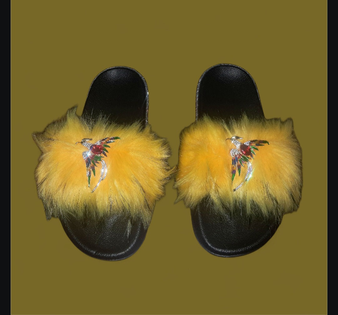 Every Step Counts - Yellow/Black Tips Ritual Manifesting & Protection Activated & Blessed Slides