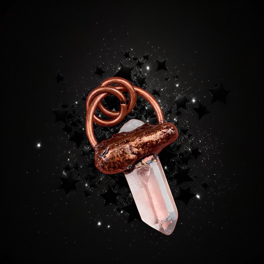 Bearer Of No Blockages Or Barriers - Clear Quartz Ritual Necklace Activated & Blessed