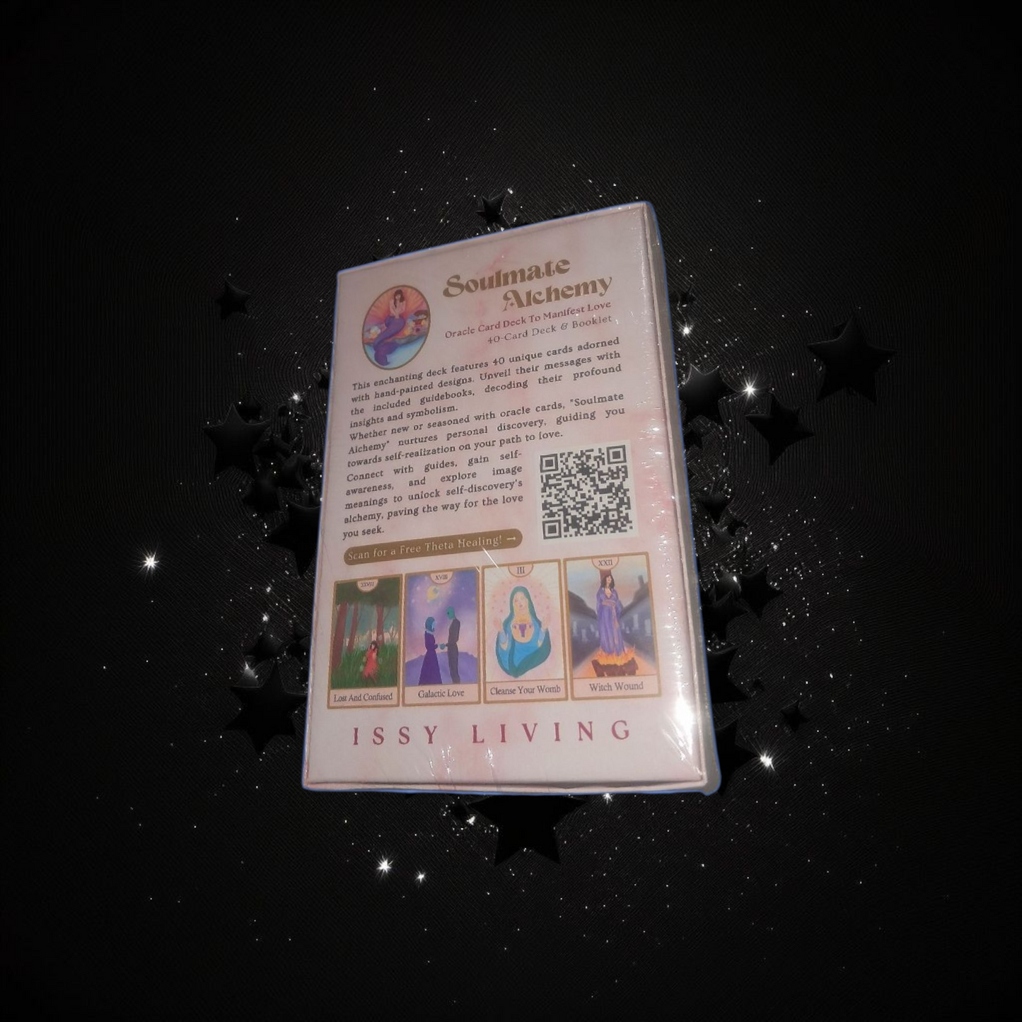Soulmate Alchemy Oracle Deck & Ritual Reading Elixir & Activated Crystal