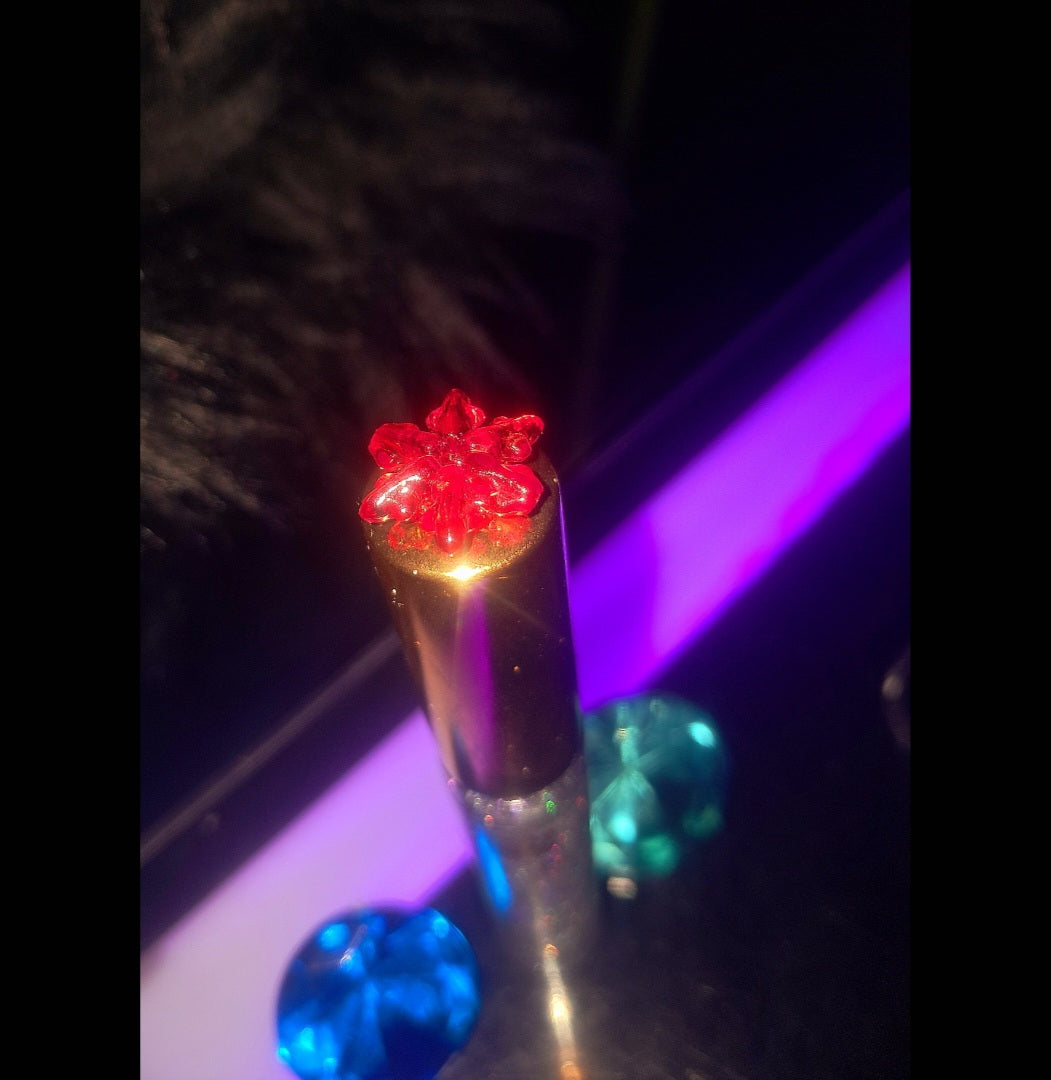 Angel Dust Ritual Red Snowflake Lip Gloss