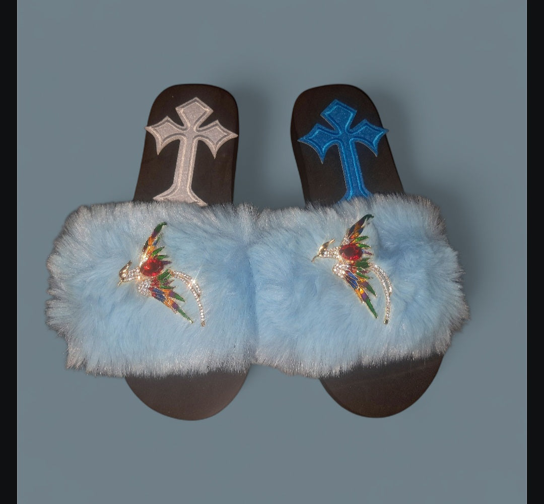 Every Step Counts - Light Blue Ritual Manifesting & Protection Activated & Blessed Slides