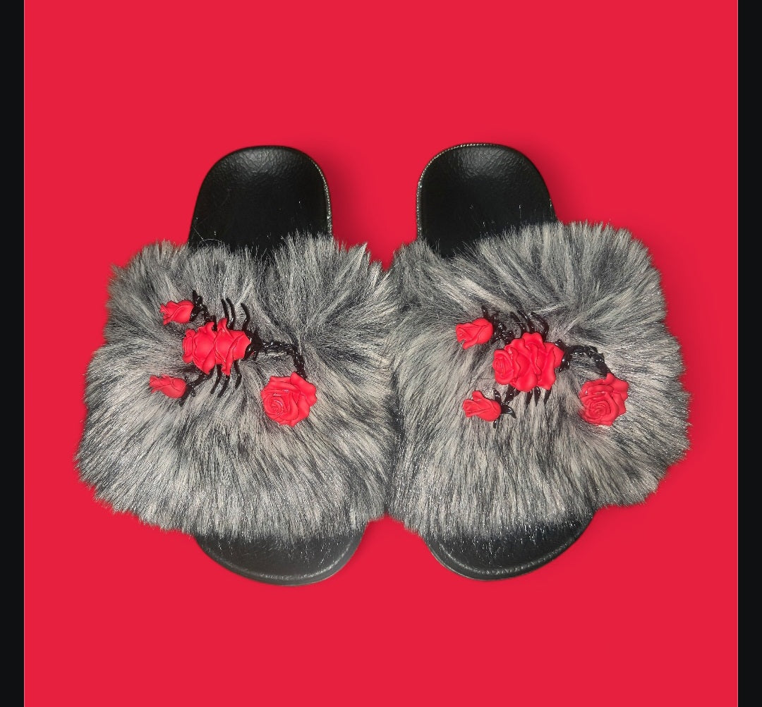 Every Step Counts - Wolf Grey / Black Ritual Manifesting & Protection Activated & Blessed Slides