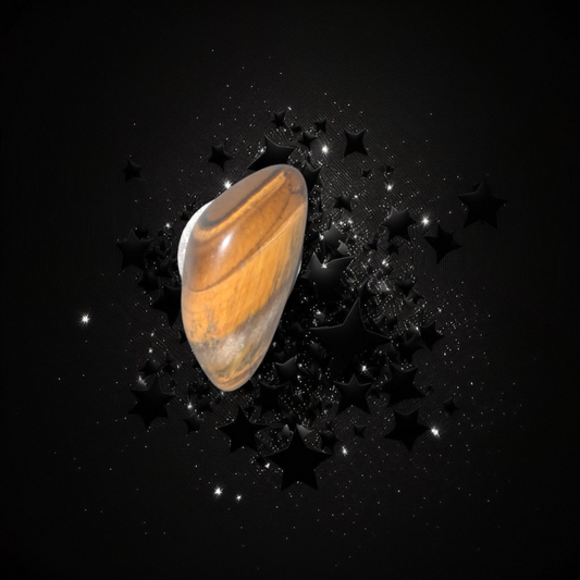 Magnetic Tigers Eye Energy Attracter - For Kitchen / Office Ritual Activated & Blessed
