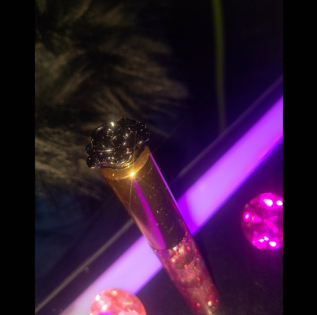 Pink Flame Ritual Black Rose Lip Color Changing Stain & Gloss