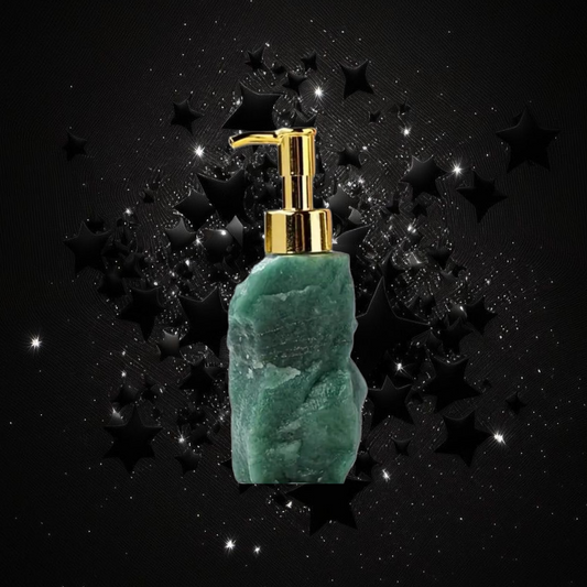 Money Magnet & Blocker Remover Elixir Hand & Body Elixir Soap ~ Green Adventurine Crystal Ritual Activated & Blessed Energy Dispenser