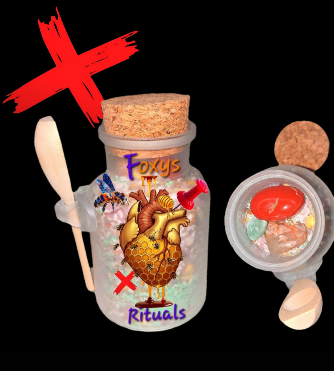 Bring Me My Level Ups - Clearing Energetic Blockages & Delays Aggressive Alchemizing Of Sabatoging Attacks Of Struggles - Magical Blue w/Herbal Flowers All Natural Sweet Blueberry Dream Scented - Powerful Ritual Bath Salts Crystal Infused