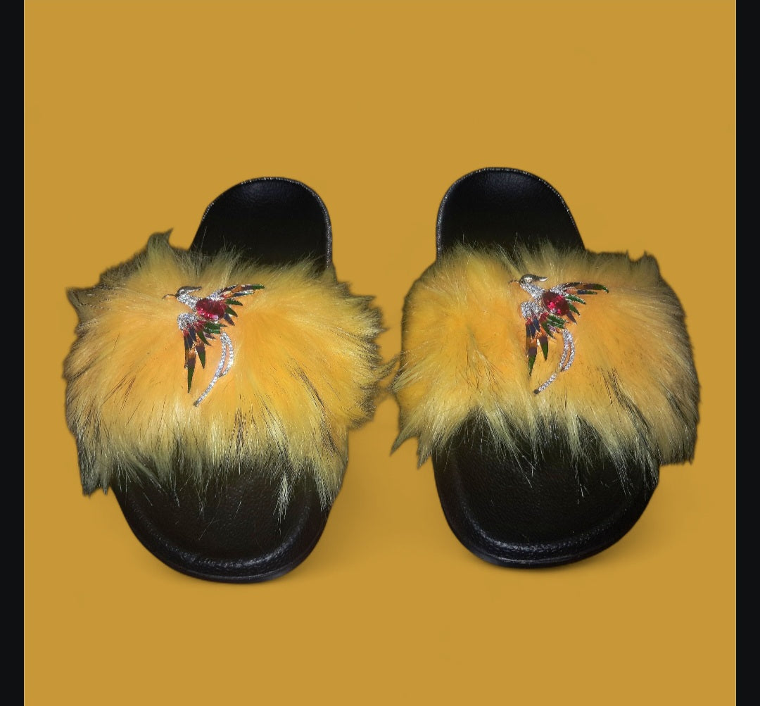 Every Step Counts - Yellow/Black Tips Ritual Manifesting & Protection Activated & Blessed Slides
