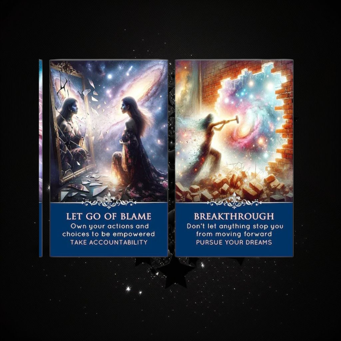 The Magic Of Letting Go Oracle Deck & Ritual Reading Elixir & Activated Crystal