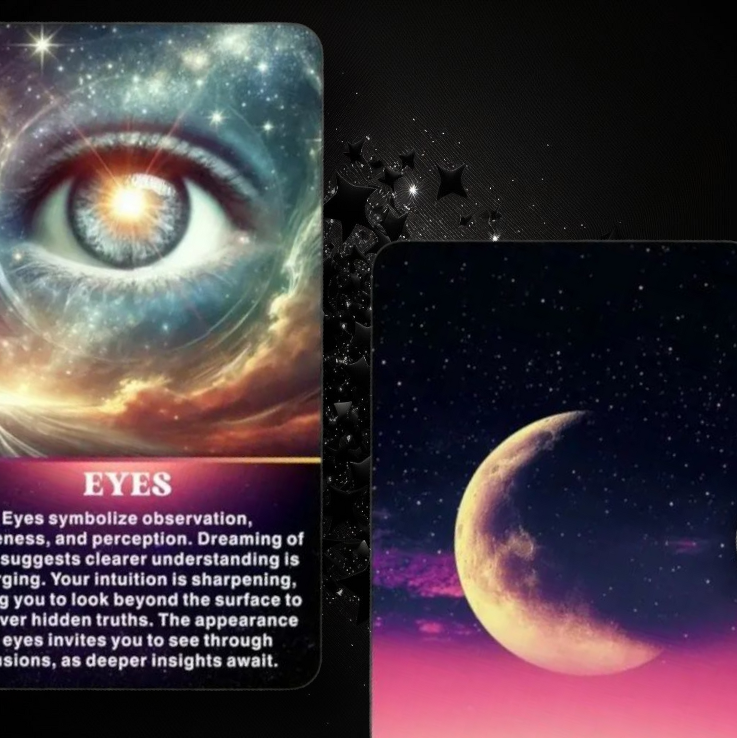 Mystical Dream Oracle Deck & Ritual Reading Elixir & Activated Crystal