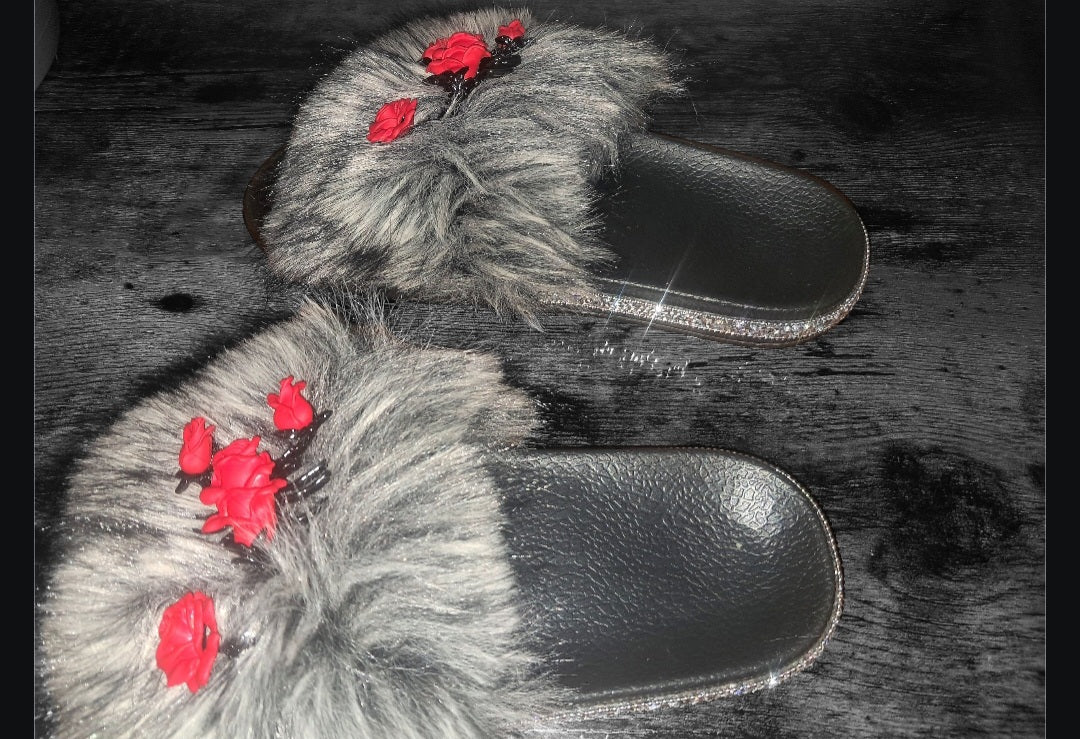 Every Step Counts - Wolf Grey / Black Ritual Manifesting & Protection Activated & Blessed Slides