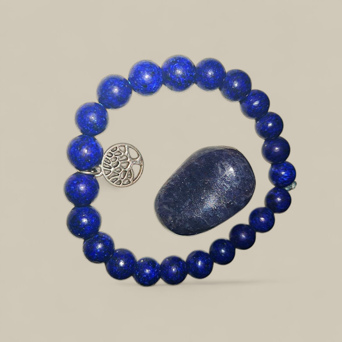 The Magical Tree Of Life & Growth Lapis Lazuli Ritual Bracelet