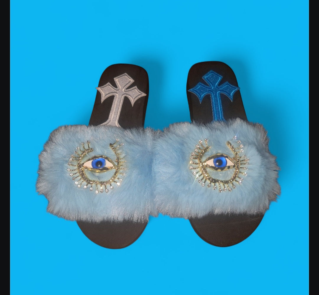 Every Step Counts - Light Blue Ritual Manifesting & Protection Activated & Blessed Slides