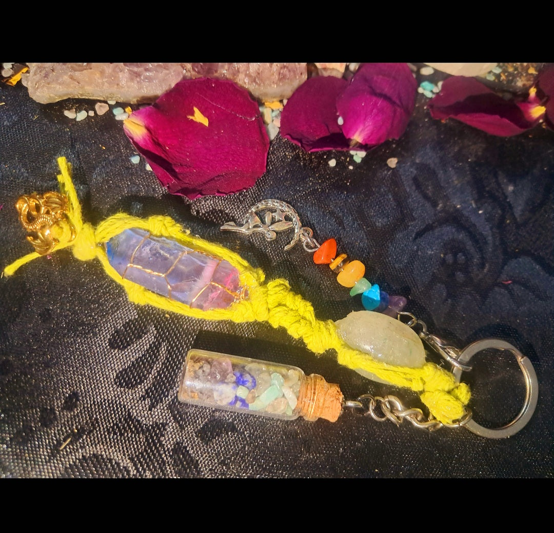 Keychain Ritual Green