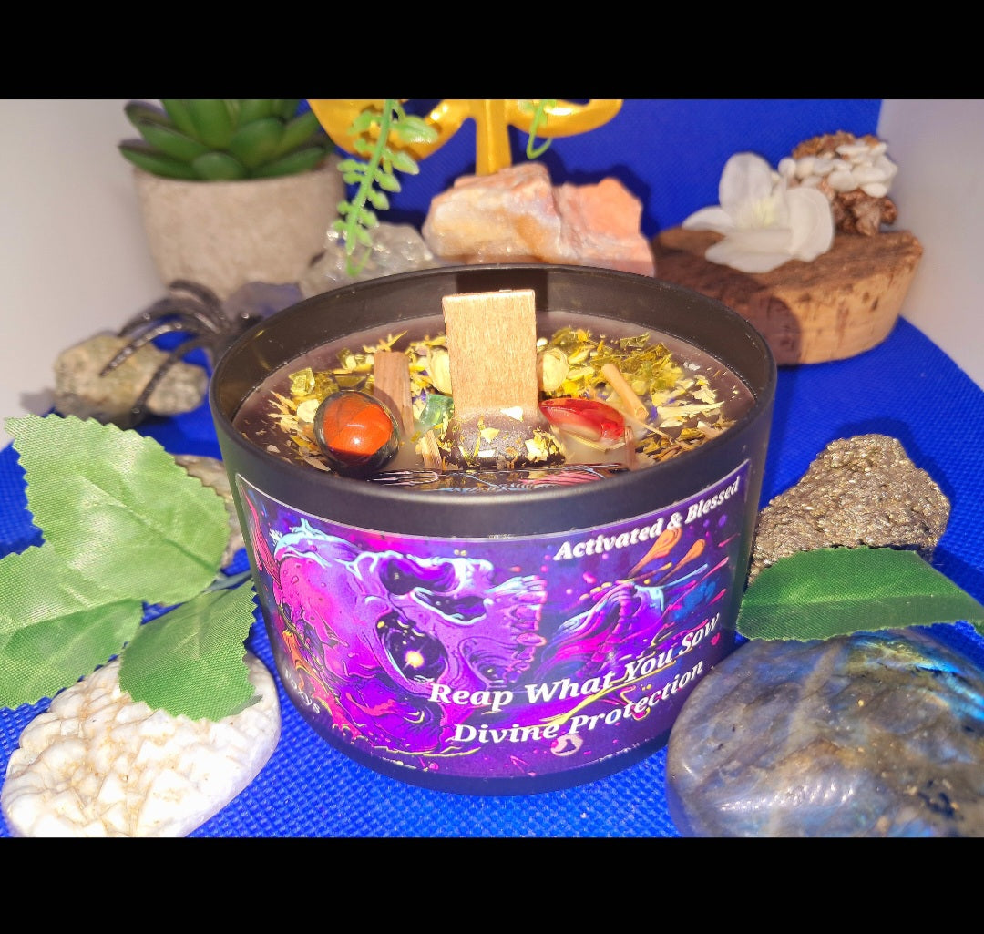 Reap What They Sow Ritual Candle