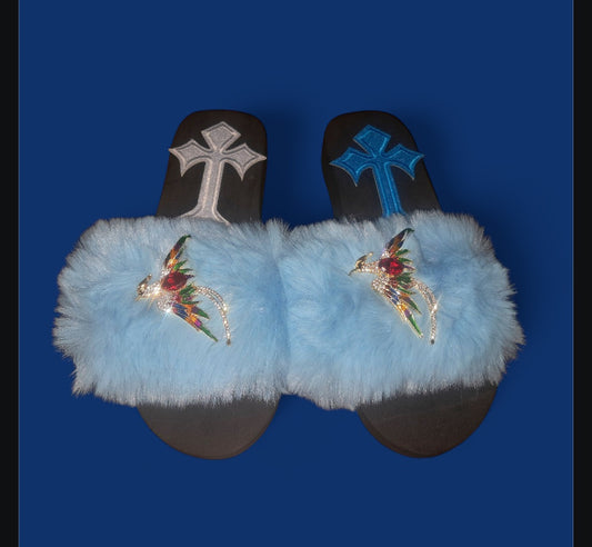 Every Step Counts - Light Blue Ritual Manifesting & Protection Activated & Blessed Slides
