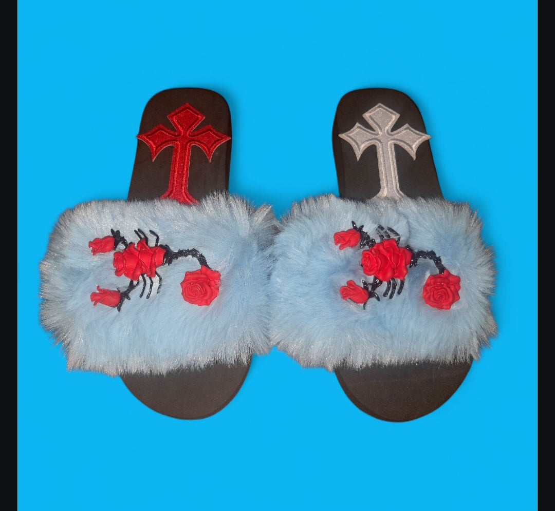 Every Step Counts - Light Blue Ritual Manifesting & Protection Activated & Blessed Slides