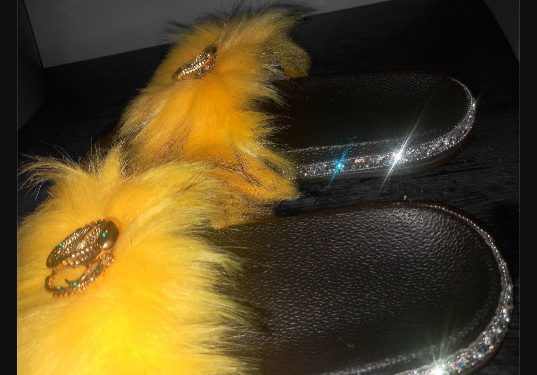 Every Step Counts - Yellow/Black Tips Ritual Manifesting & Protection Activated & Blessed Slides