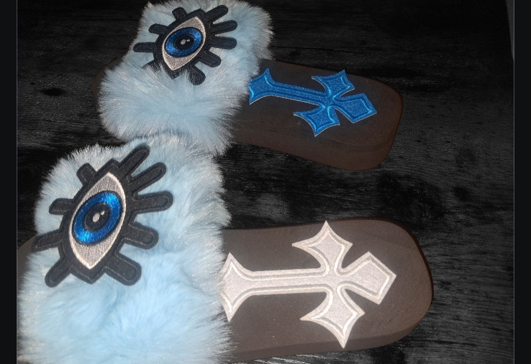 Every Step Counts - Light Blue Ritual Manifesting & Protection Activated & Blessed Slides