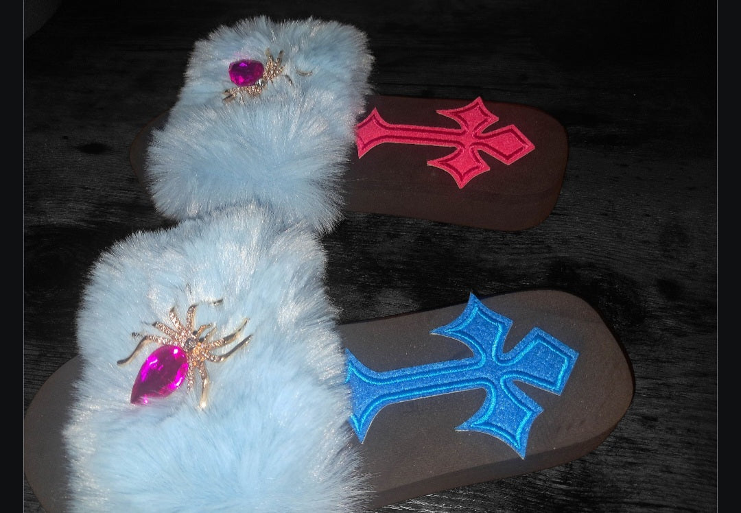Every Step Counts - Light Blue Ritual Manifesting & Protection Activated & Blessed Slides