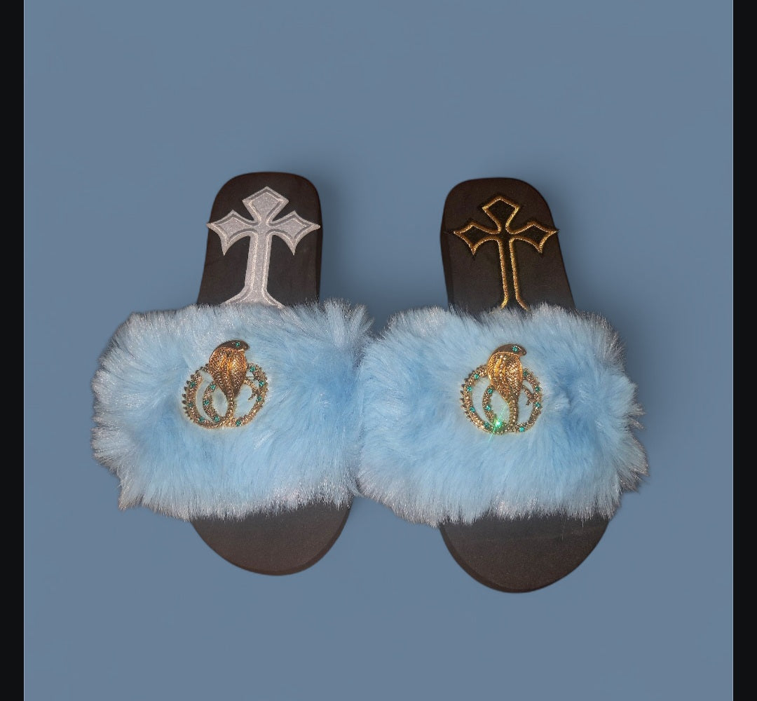 Every Step Counts - Light Blue Ritual Manifesting & Protection Activated & Blessed Slides
