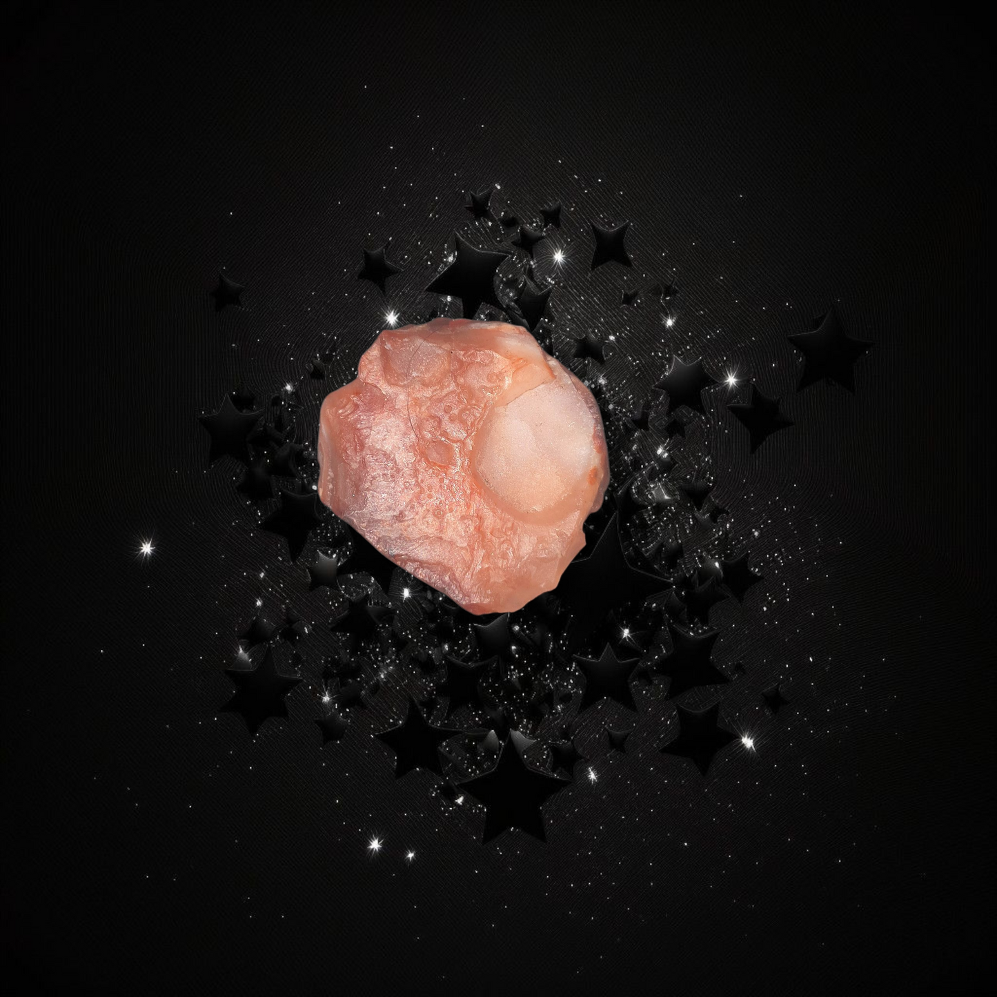 Magnetic Red Quartz Energy Attracter - For Kitchen / Office Ritual Activated & Blessed