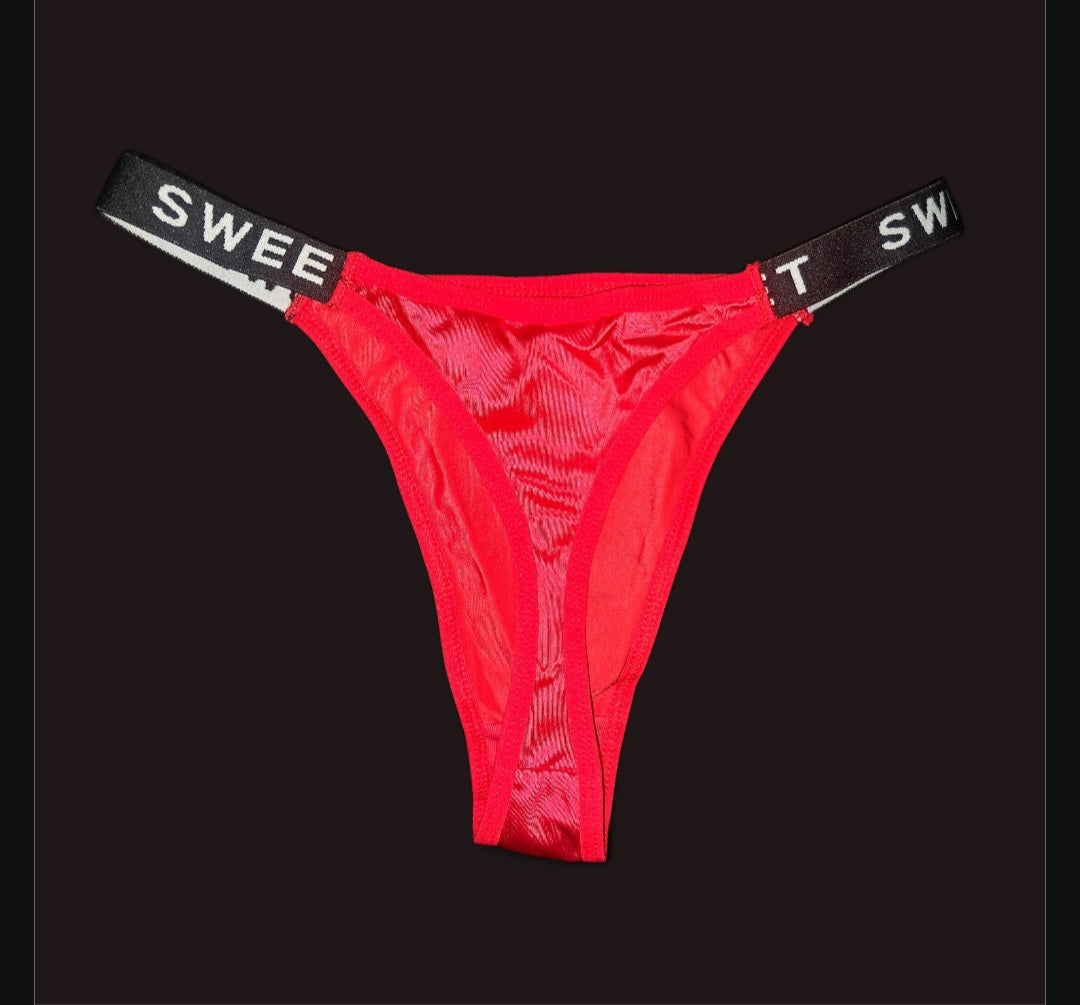 The Sweet Magical Flower - Red / Blue / White / Black Ritual Activated Thong