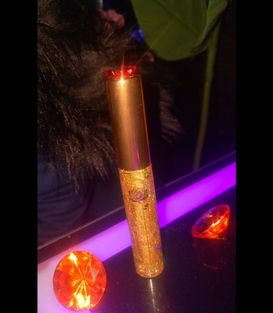 Golden Wishes Ritual Red Butterfly Lip Gloss
