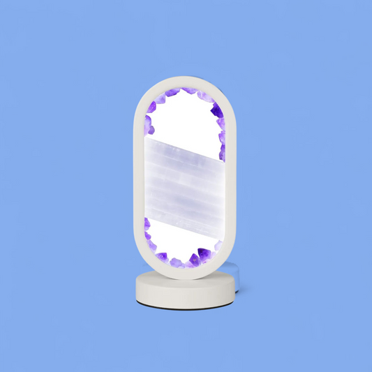 Selentie & Amethyst Energy Portal Ritual Lamp