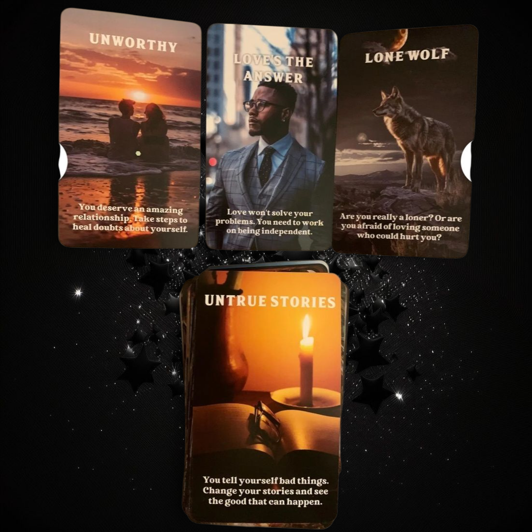 Whats Blocking You Oracle Deck & Ritual Reading Elixir & Activated Crystal