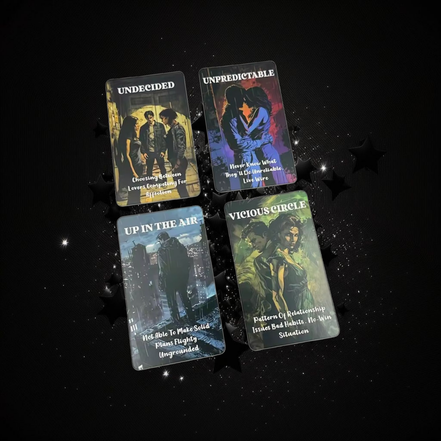 Shadow Love Oracle Deck & Ritual Reading Elixir & Activated Crystal