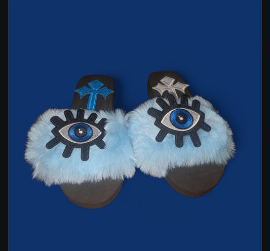 Every Step Counts - Light Blue Ritual Manifesting & Protection Activated & Blessed Slides