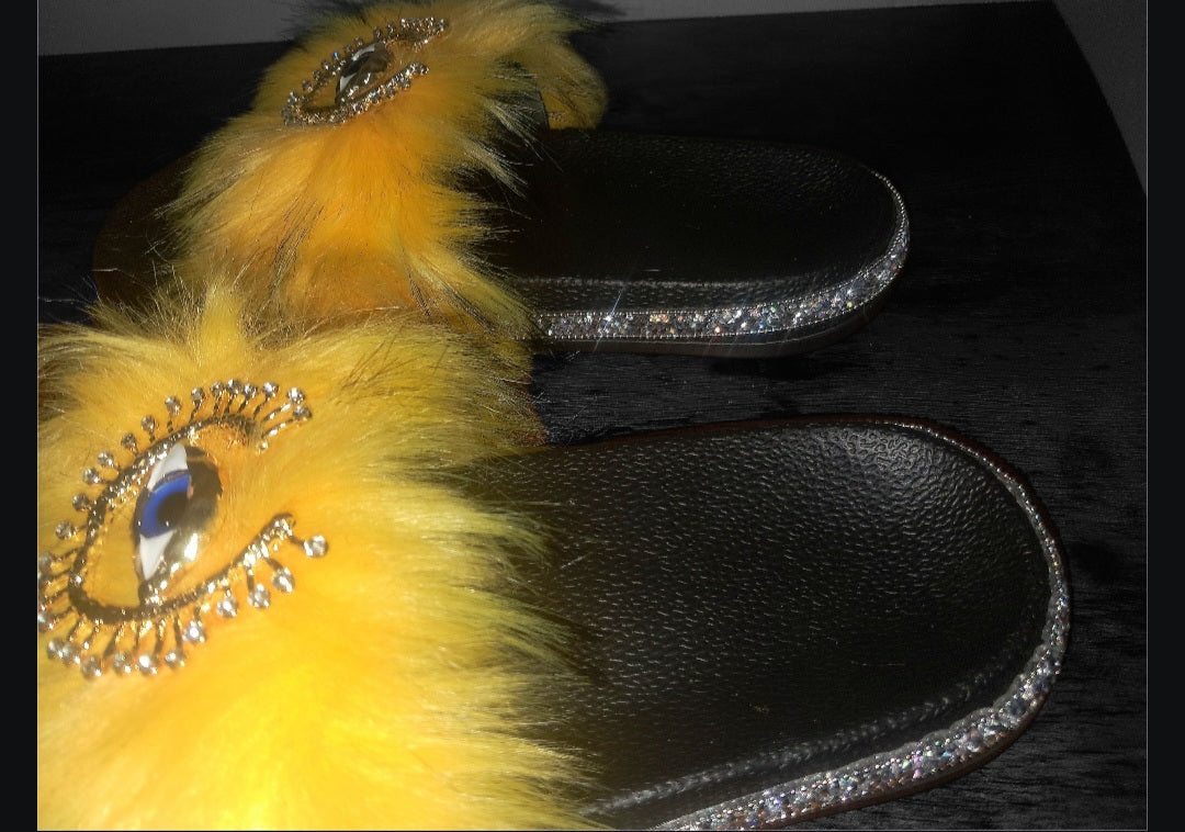 Every Step Counts - Yellow/Black Tips Ritual Manifesting & Protection Activated & Blessed Slides