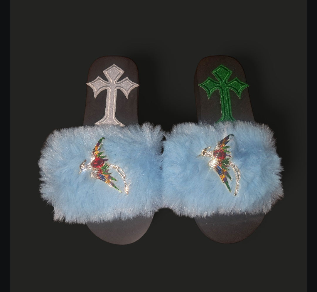 Every Step Counts - Light Blue Ritual Manifesting & Protection Activated & Blessed Slides