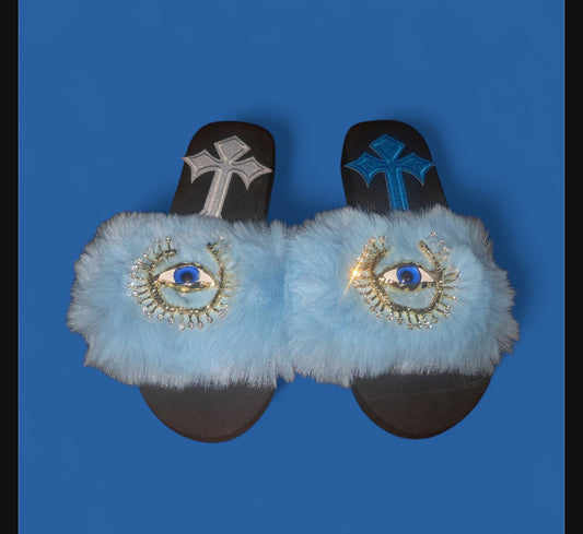 Every Step Counts - Light Blue Ritual Manifesting & Protection Activated & Blessed Slides